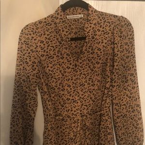 Abercrombie leopard dress